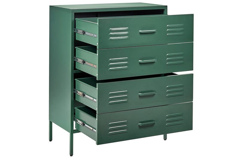 Kommode Enago Grøn - Grøn - Opbevaring - Opbevaringsmøbler - Kommode - Entrékommode