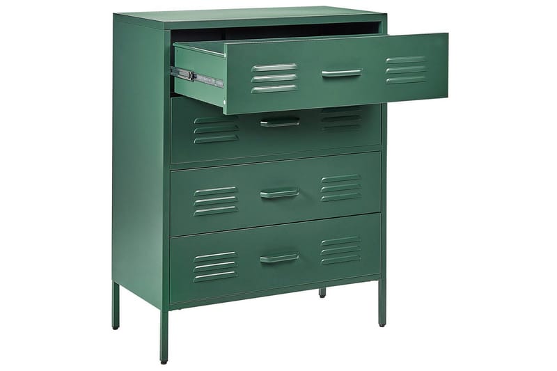 Kommode Enago Grøn - Grøn - Opbevaring - Opbevaringsmøbler - Kommode - Entrékommode