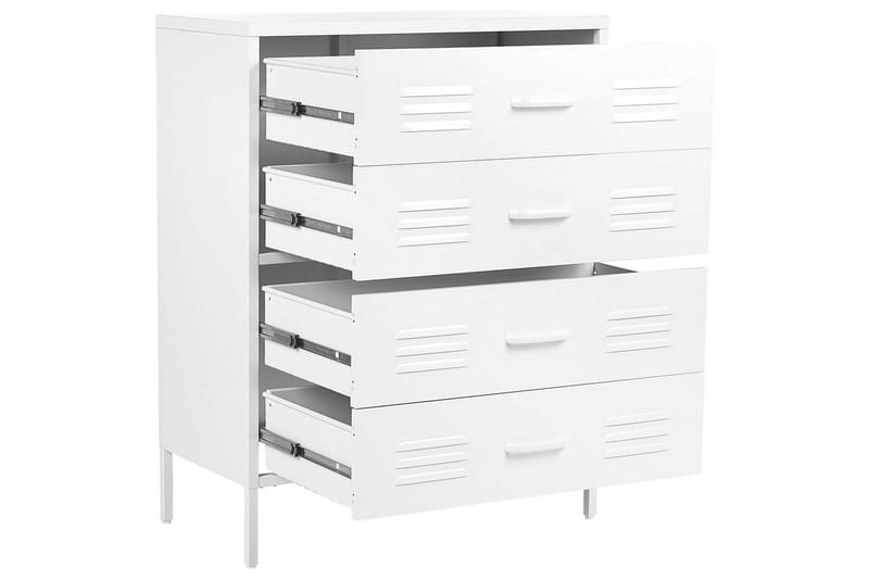 Kommode Enago Hvid - Hvid - Opbevaring - Opbevaringsmøbler - Kommode - Entrékommode