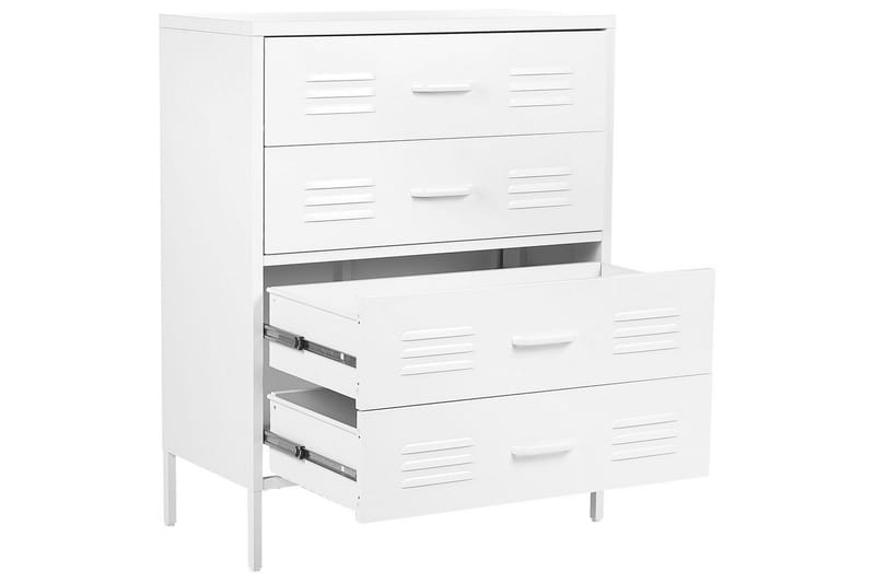 Kommode Enago Hvid - Hvid - Opbevaring - Opbevaringsmøbler - Kommode - Entrékommode