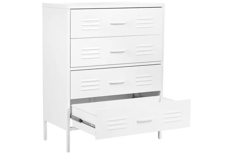 Kommode Enago Hvid - Hvid - Opbevaring - Opbevaringsmøbler - Kommode - Entrékommode