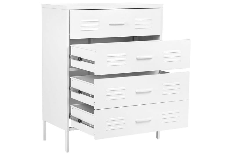 Kommode Enago Hvid - Hvid - Opbevaring - Opbevaringsmøbler - Kommode - Entrékommode