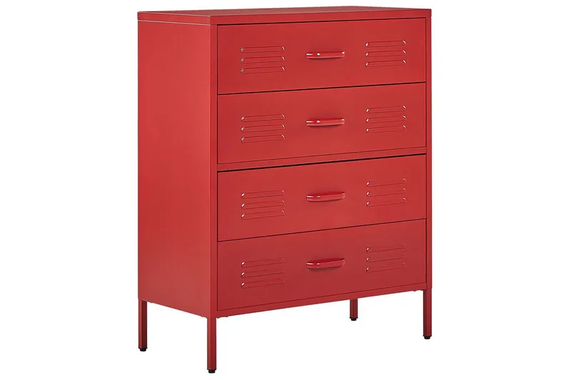 Kommode Enago Rød, Rød