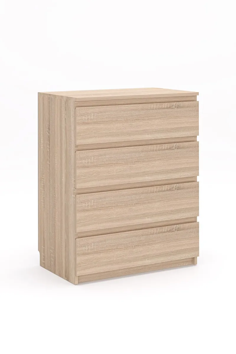 Kommode Hanah Home Derinkuyu 4 (80 x 100 x 48 cm) Sonomo eg