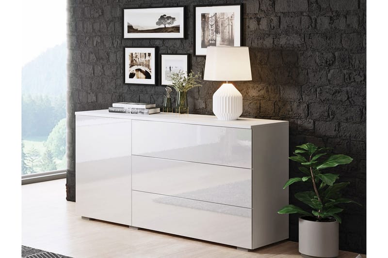 Kommode - Hvid - Opbevaring - Opbevaringsmøbler - Kommode