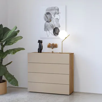 Kommode Impressio med 4 skuffer - Opbevaring - Opbevaringsmøbler - Kommode - Entrékommode