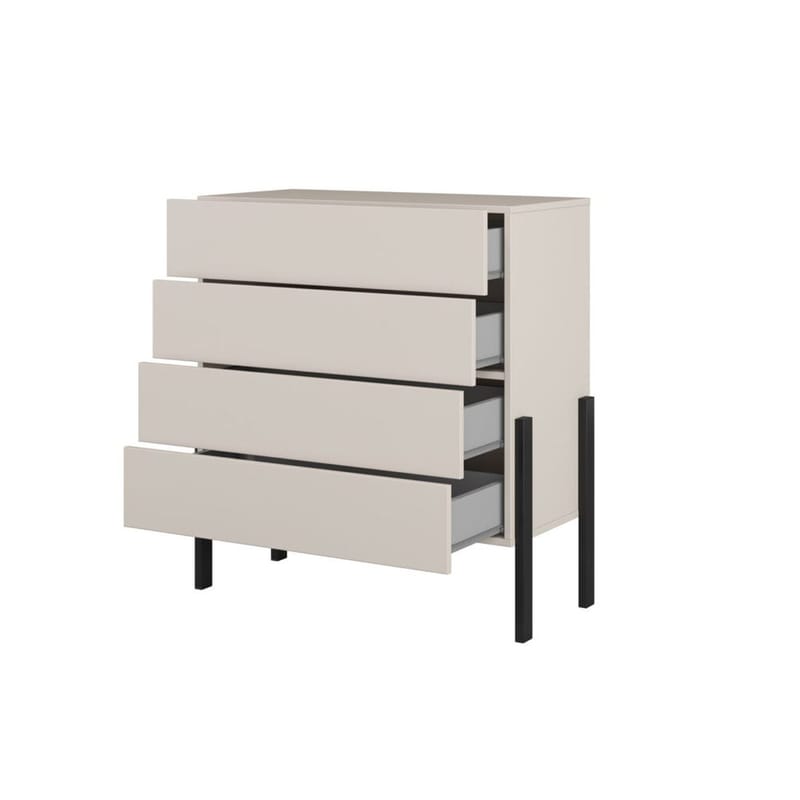 Kommode Jukon S med 4 Skuffer - Opbevaring - Opbevaringsmøbler - Kommode - Entrékommode