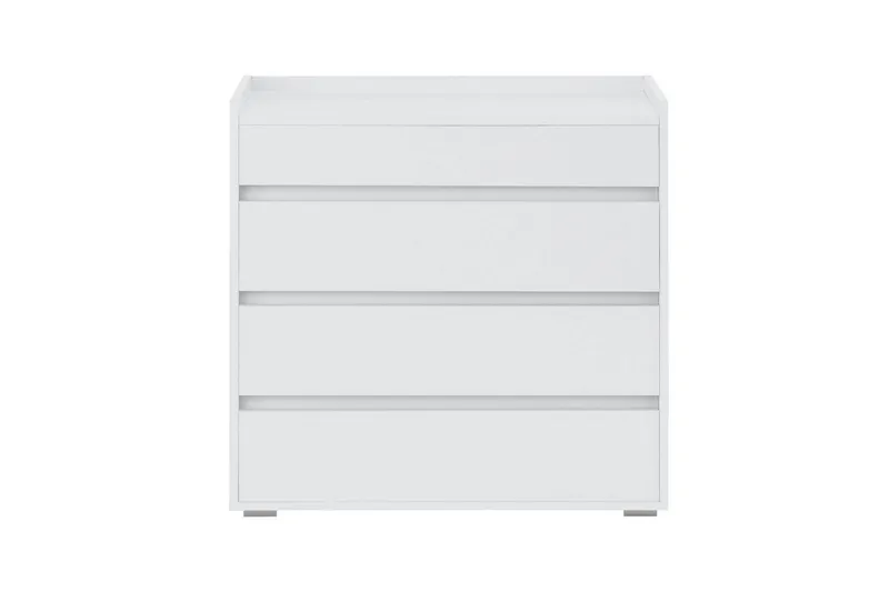 Kommode Kosmo Hvid, 4 skuffer - Hvid, 4 skuffer - Opbevaring - Opbevaringsmøbler - Kommode - Entrékommode