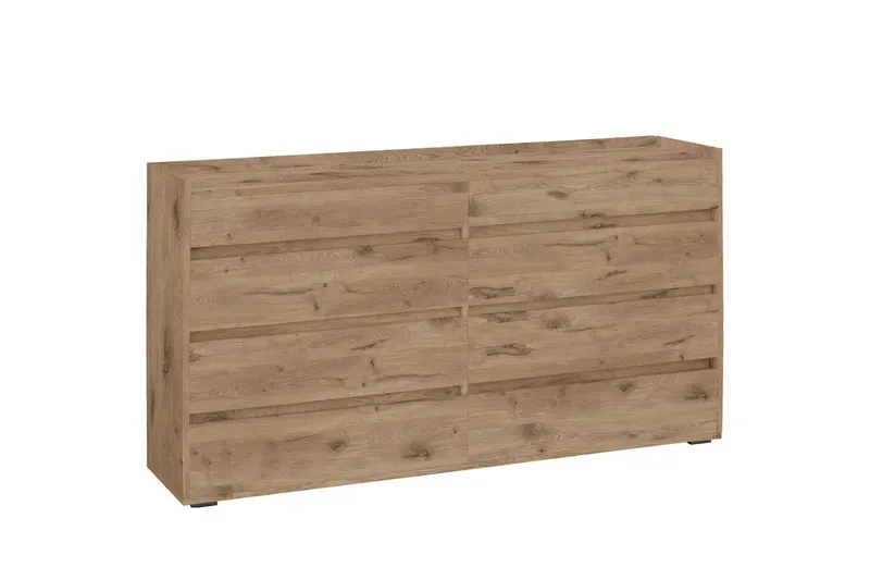 Kommode Kosmo Viking Oak, 8 skuffer, Viking Oak, 8 skuffer