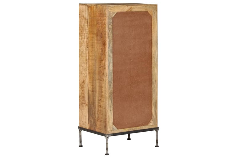 Kommode Massivt Mangotræ 45 X 35 X 106 Cm - Brun - Opbevaring - Opbevaringsmøbler - Kommode - Entrékommode