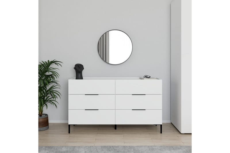 Kommode Matul Hvid - Hvid - Opbevaring - Opbevaringsmøbler - Kommode