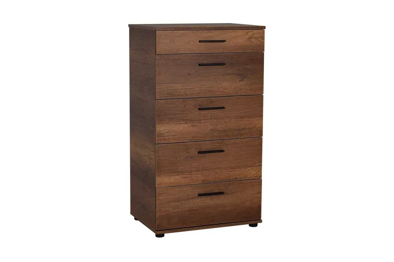 Kommode Matul Valnød - Rødbrunt træ - Opbevaring - Opbevaringsmøbler - Kommode - Entrékommode