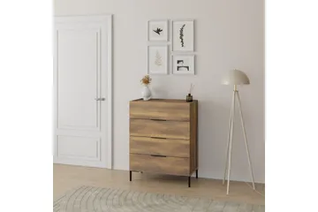 Kommode Matul Valnød - Valnød - Opbevaring - Opbevaringsmøbler - Kommode - Entrékommode