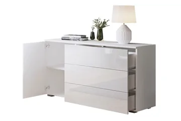 Kommode - Natur/Hvid - Opbevaring - Opbevaringsmøbler - Kommode