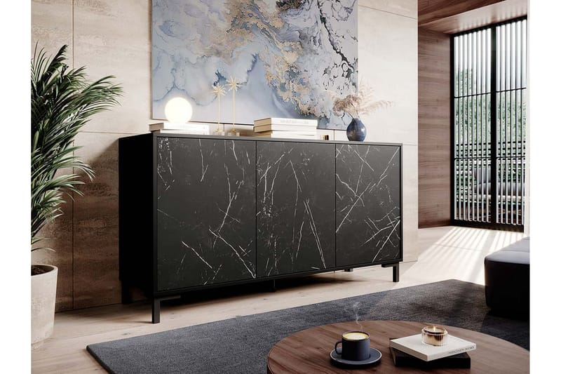 Kommode - Sort - Opbevaring - Opbevaringsmøbler - Kommode