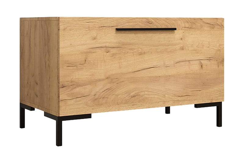 Kommode - Sort|Natur - Opbevaring - Opbevaringsmøbler - Kommode - Entrékommode