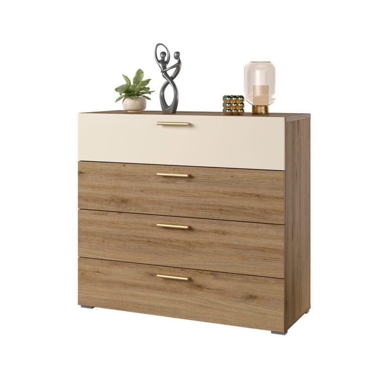 Kommode Vertina med 4 skuffer - Opbevaring - Opbevaringsmøbler - Kommode - Entrékommode