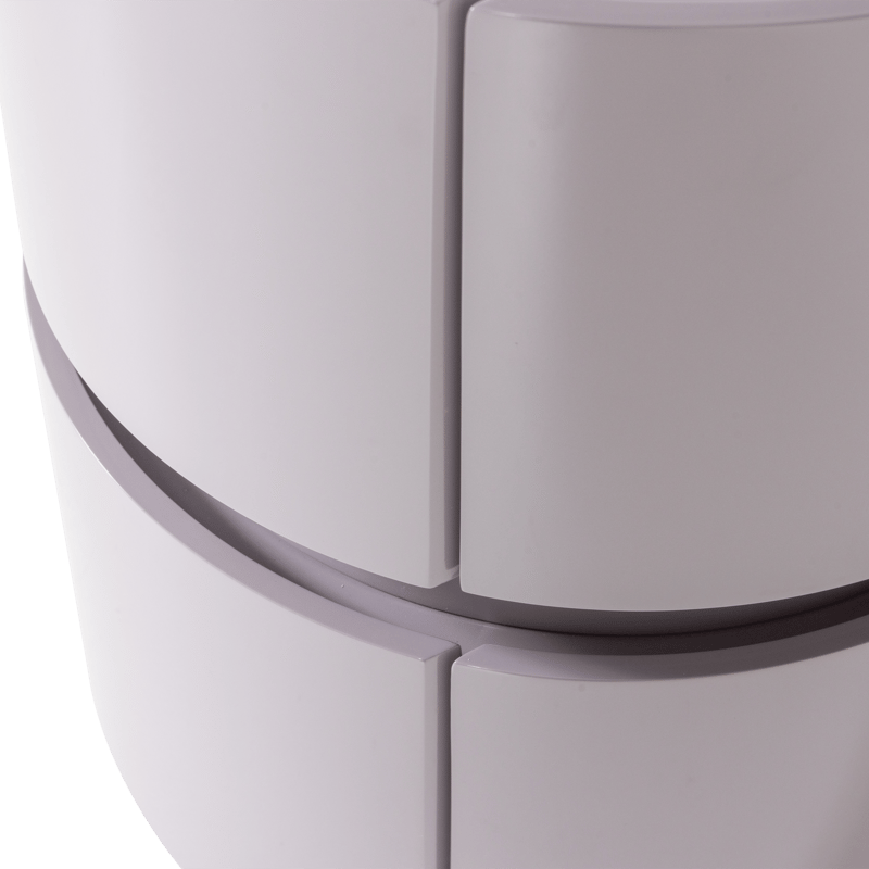 Kommode/Natbord Lunex 40 cm - Lysegrå - Opbevaring - Opbevaringsmøbler - Kommode - Entrékommode