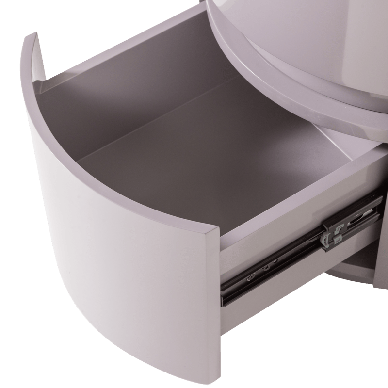 Kommode/Natbord Lunex 40 cm - Lysegrå - Opbevaring - Opbevaringsmøbler - Kommode - Entrékommode