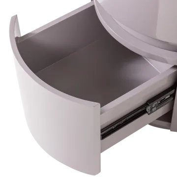 Kommode/Natbord Lunex 40 cm - Lysegrå - Møbler - Borde - Aflastningsbord - Sengebord