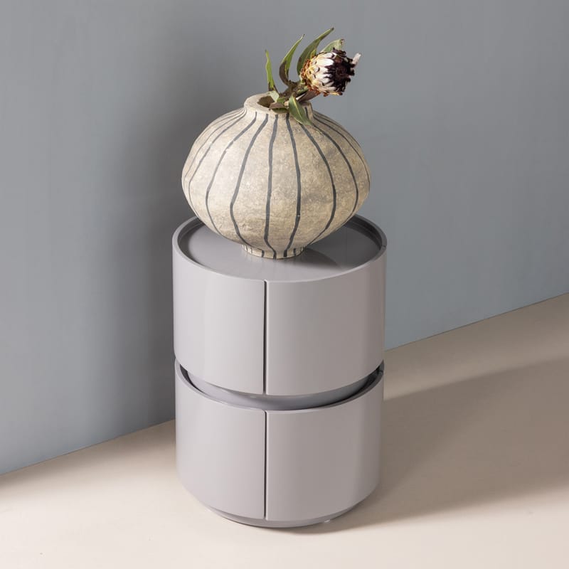 Kommode/Natbord Lunex 40 cm, Lysegrå