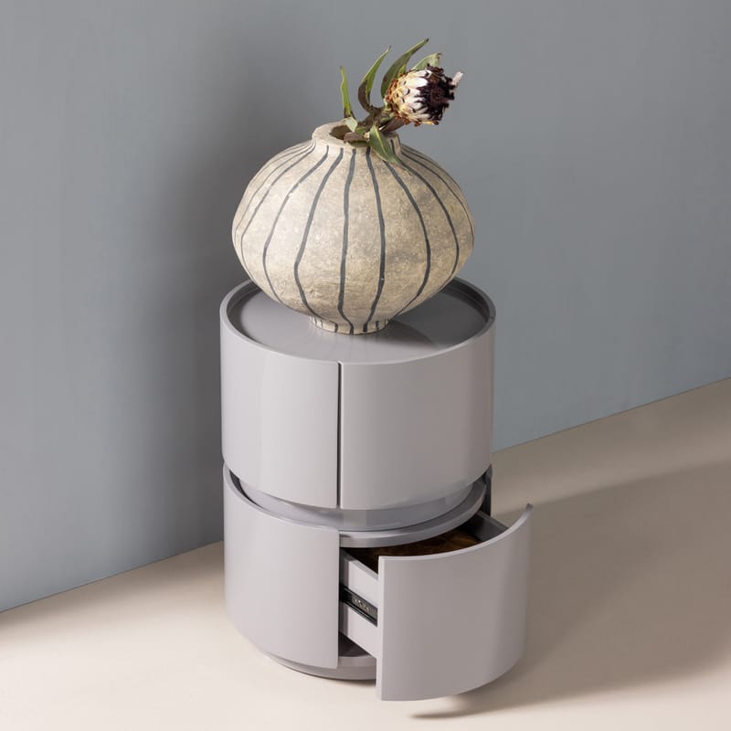 Kommode/Natbord Lunex 40 cm - Lysegrå - Opbevaring - Opbevaringsmøbler - Kommode - Entrékommode