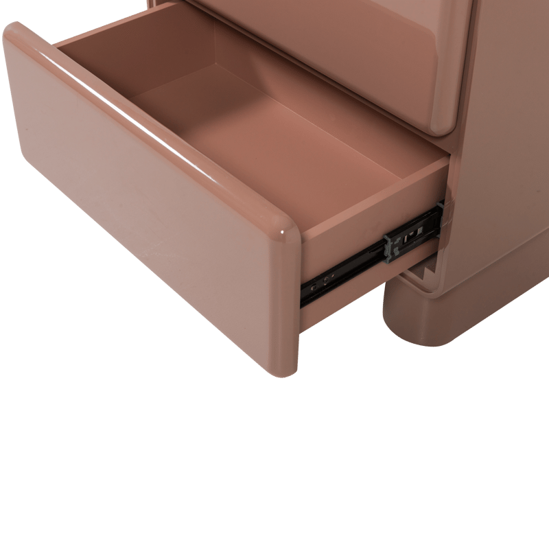 Kommode/Natbord Lustra 57 cm - Gammelrosa - Opbevaring - Opbevaringsmøbler - Kommode - Entrékommode