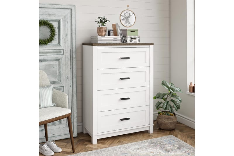 Konstadina Kommode - Hvid - Opbevaring - Opbevaringsmøbler - Kommode - Entrékommode