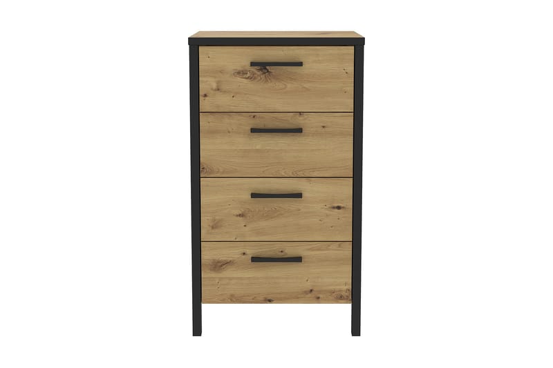 Koufalia Kommode 40x51 cm - Brun/Sort - Opbevaring - Opbevaringsmøbler - Kommode - Entrékommode