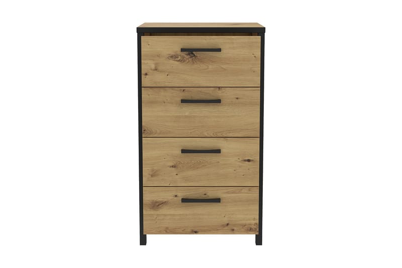 Koufalia Kommode 40x51 cm - Brun/Sort - Opbevaring - Opbevaringsmøbler - Kommode - Entrékommode