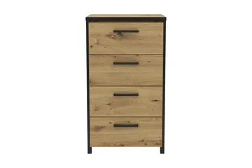 Koufalia Kommode 40x51 cm - Brun/Sort - Opbevaring - Opbevaringsmøbler - Kommode