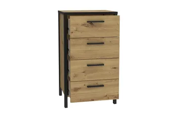 Koufalia Kommode 40x51 cm - Brun/Sort - Opbevaring - Opbevaringsmøbler - Kommode