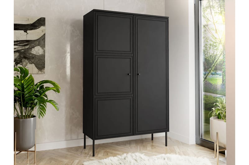 Laholm Kommode 100 cm - Sort - Opbevaring - Opbevaringsmøbler - Kommode - Entrékommode