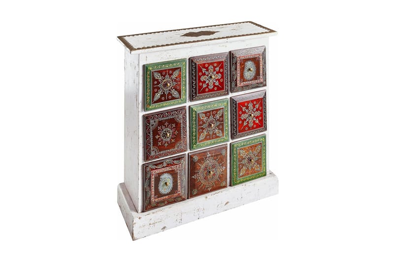 Lasarte kommode 68 cm, hvid