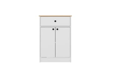 Latrona Byrå 64 cm - Hvid/Brun - Opbevaring - Opbevaringsmøbler - Kommode - Entrékommode
