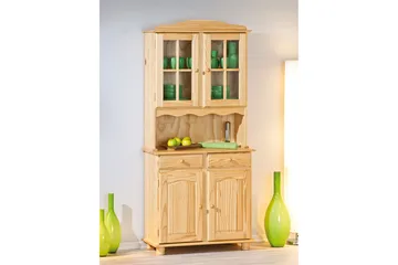 Leksand Skænkvitrine 88 cm - Fyrretræ - Opbevaring - Opbevaringsmøbler - Kommode