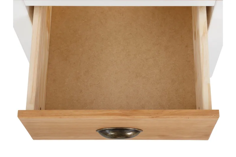 Lenham Kommode 45x35 cm 4 Skuffer - Hvid - Opbevaring - Opbevaringsmøbler - Kommode - Entrékommode