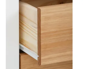 Lenham Kommode 45x35 cm 4 Skuffer - Hvid - Opbevaring - Opbevaringsmøbler - Kommode - Entrékommode