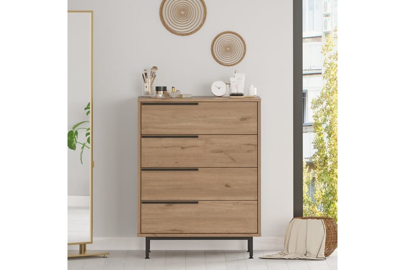Liyakat Kommode - Valnød finér - Opbevaring - Opbevaringsmøbler - Kommode