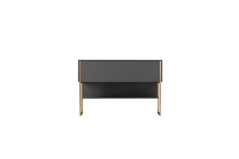 Luxe Kommode 120 cm - Guld/Antracit - Opbevaring - Opbevaringsmøbler - Kommode
