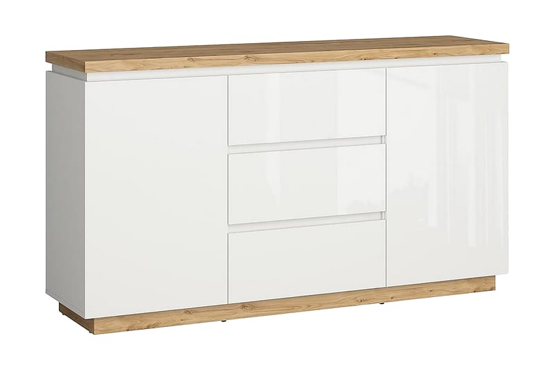 Matos Kommode - Træ/Natur/Hvid - Opbevaring - Opbevaringsmøbler - Kommode