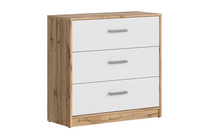 Matos Kommode, Træ/Natur/Hvid