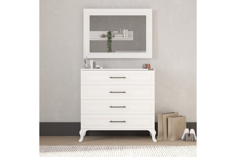 Matul Kommode 90 cm - Hvid - Opbevaring - Opbevaringsmøbler - Kommode - Entrékommode
