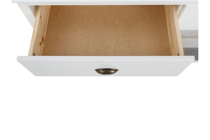 Meridian Kommode 80x35 cm - Hvid/Lysegrå/Mørkegrå - Opbevaring - Opbevaringsmøbler - Kommode - Entrékommode