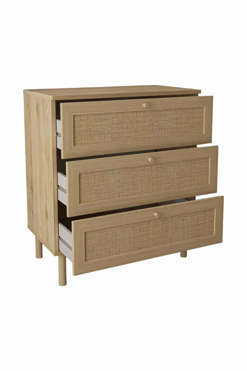 Meyloren kommode 75 cm - Beige - Opbevaring - Opbevaringsmøbler - Kommode - Entrékommode
