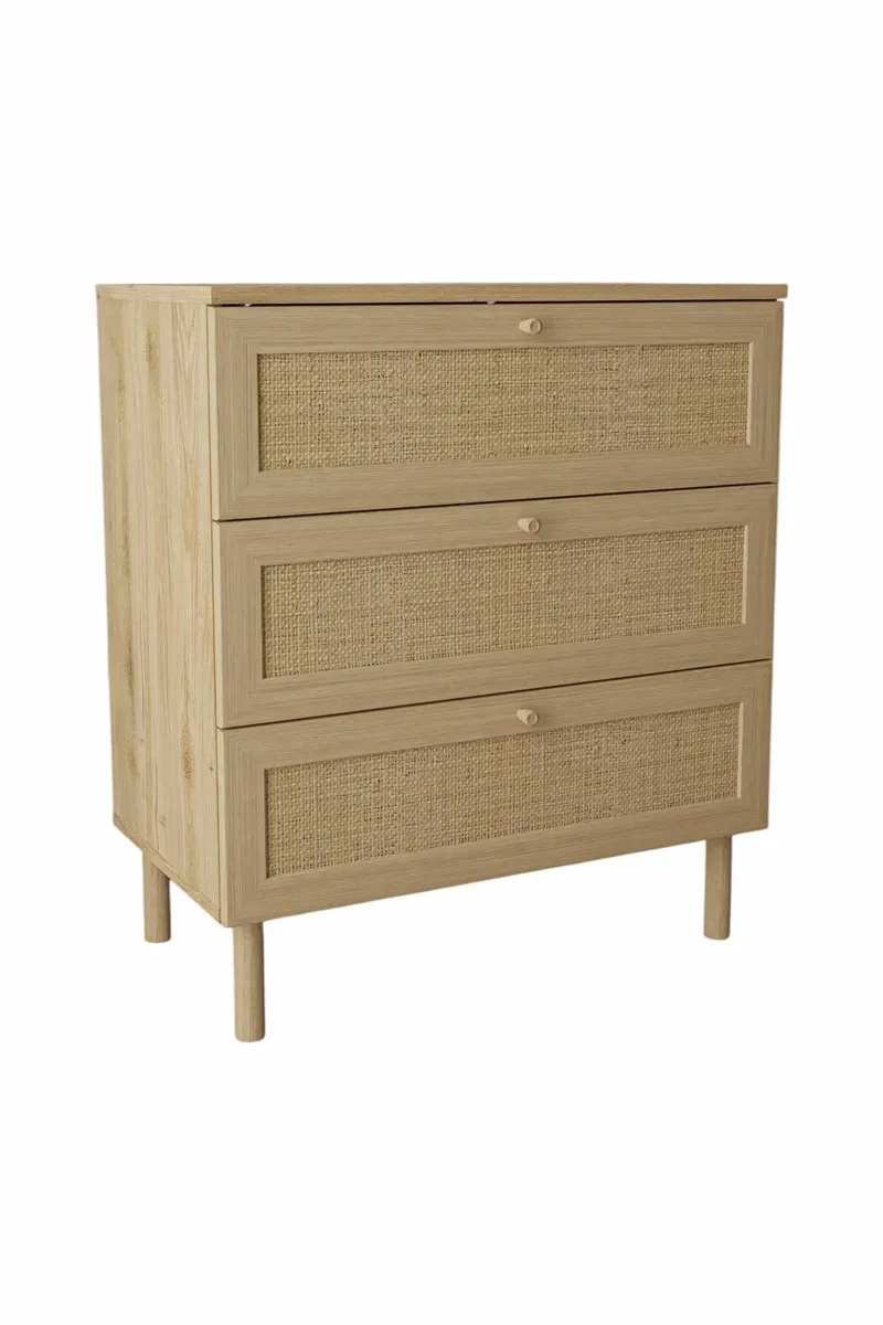 Meyloren kommode 75 cm - Beige - Opbevaring - Opbevaringsmøbler - Kommode - Entrékommode