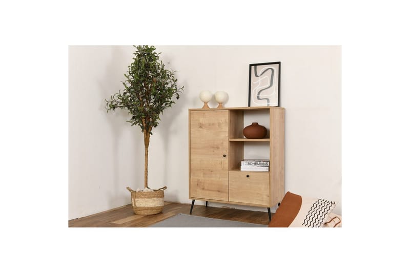 Mjudi Kommode 90 cm - Nature - Opbevaring - Opbevaringsmøbler - Kommode - Entrékommode
