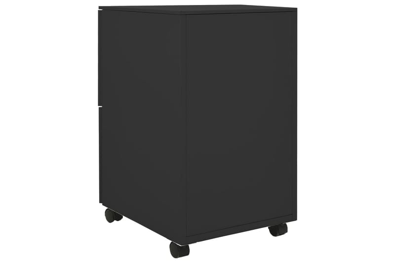 mobilt arkivskab 39x45x67 cm stål antracitgrå - Antracit - Opbevaring - Opbevaringsmøbler - Kommode - Arkivskabe