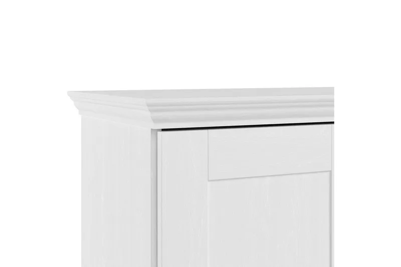 Kommode Motala 75x35x110 cm, Hvid - 75x35x110 cm, Hvid - Opbevaring - Opbevaringsmøbler - Kommode - Entrékommode