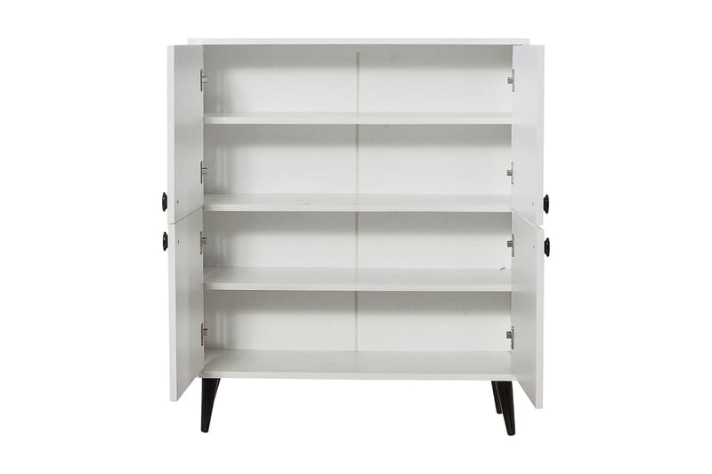 Multi Purpose Cabinet Hvid| Sort - Opbevaring - Opbevaringsmøbler - Kommode